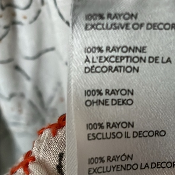 Maeve Anthropologie Paolina Tasseled Top whimsical fairy MP - Picture 6 of 6